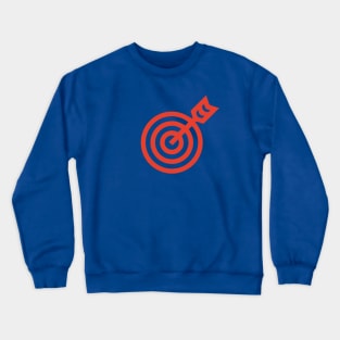 Bullseye, the Icon (Red) Crewneck Sweatshirt